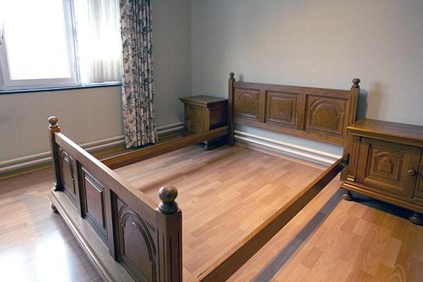 the time it takes for bed frame removal depends on the size and condition of the bed frame